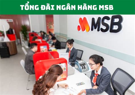 số tổng đài ngân hàng msb